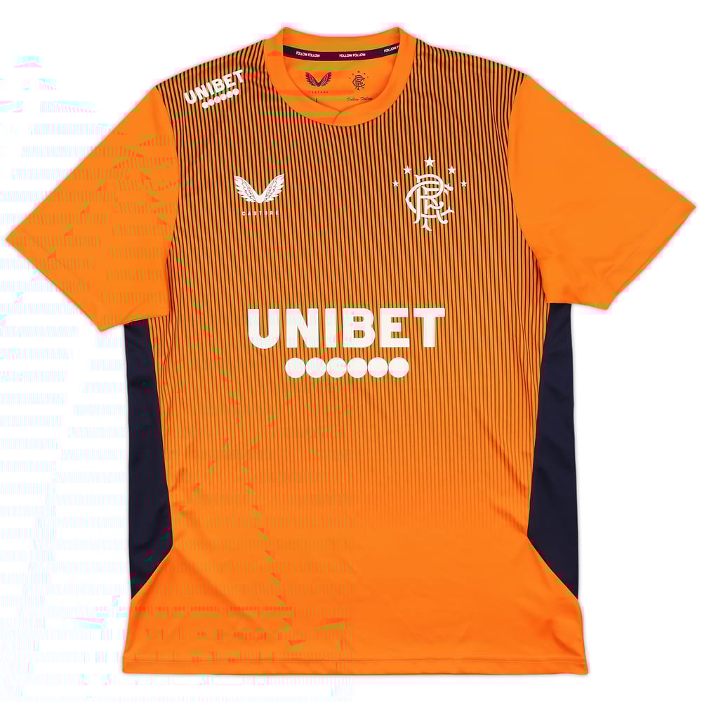 2022-23 Rangers Castore Training Shirt - 9/10 - (L)