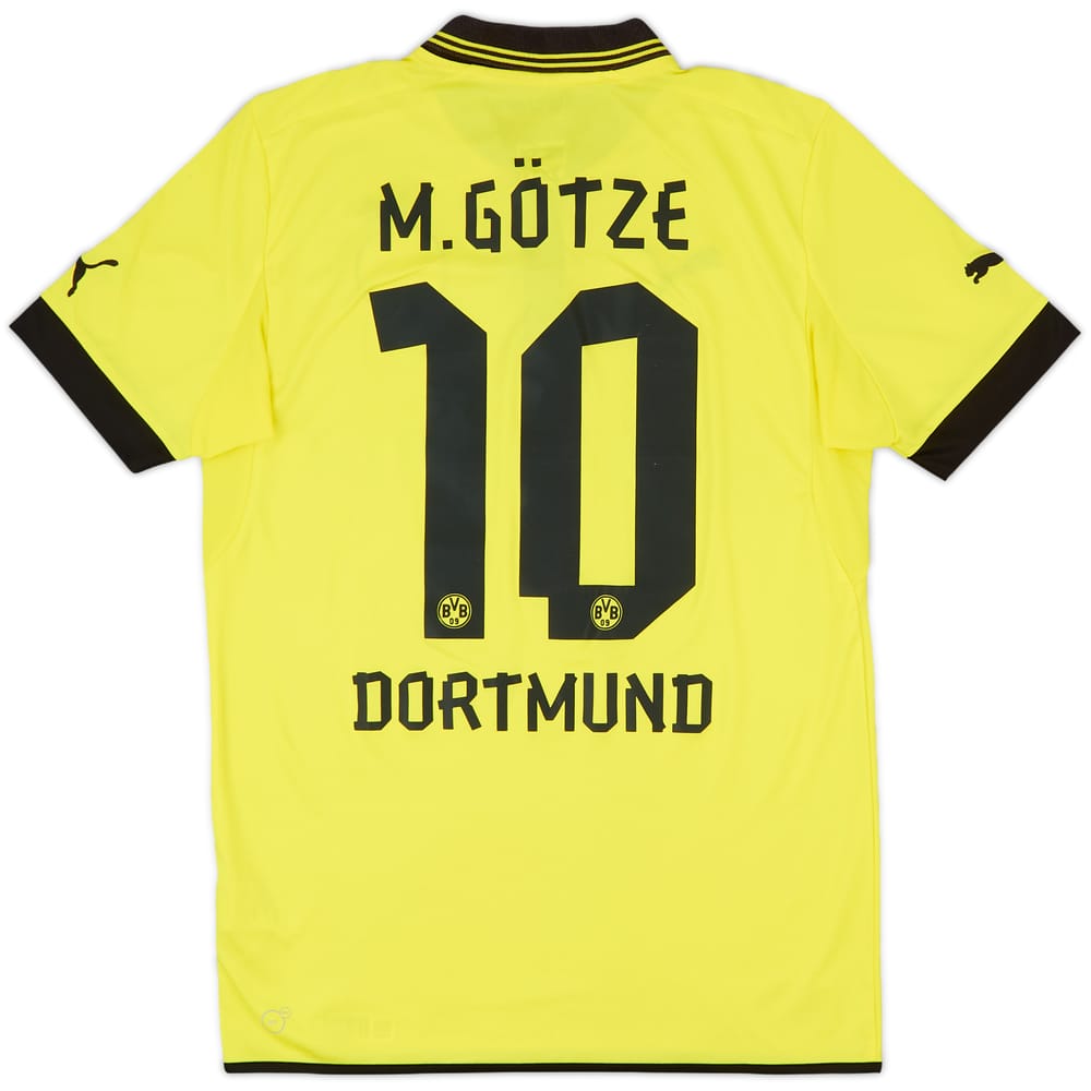 2012-13 Borussia Dortmund Home Shirt M.Gotze #10 - 8/10 - (M)