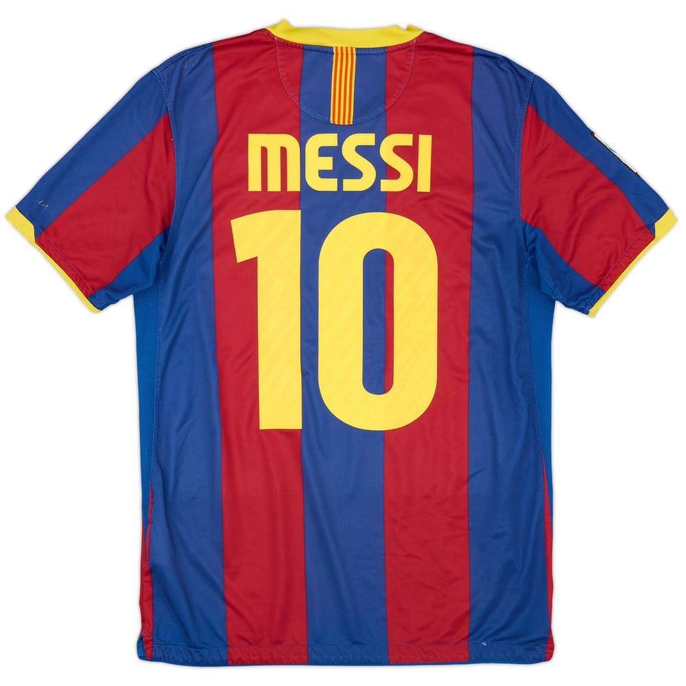 2010-11 Barcelona Home Shirt Messi #10 - 6/10 - (M)