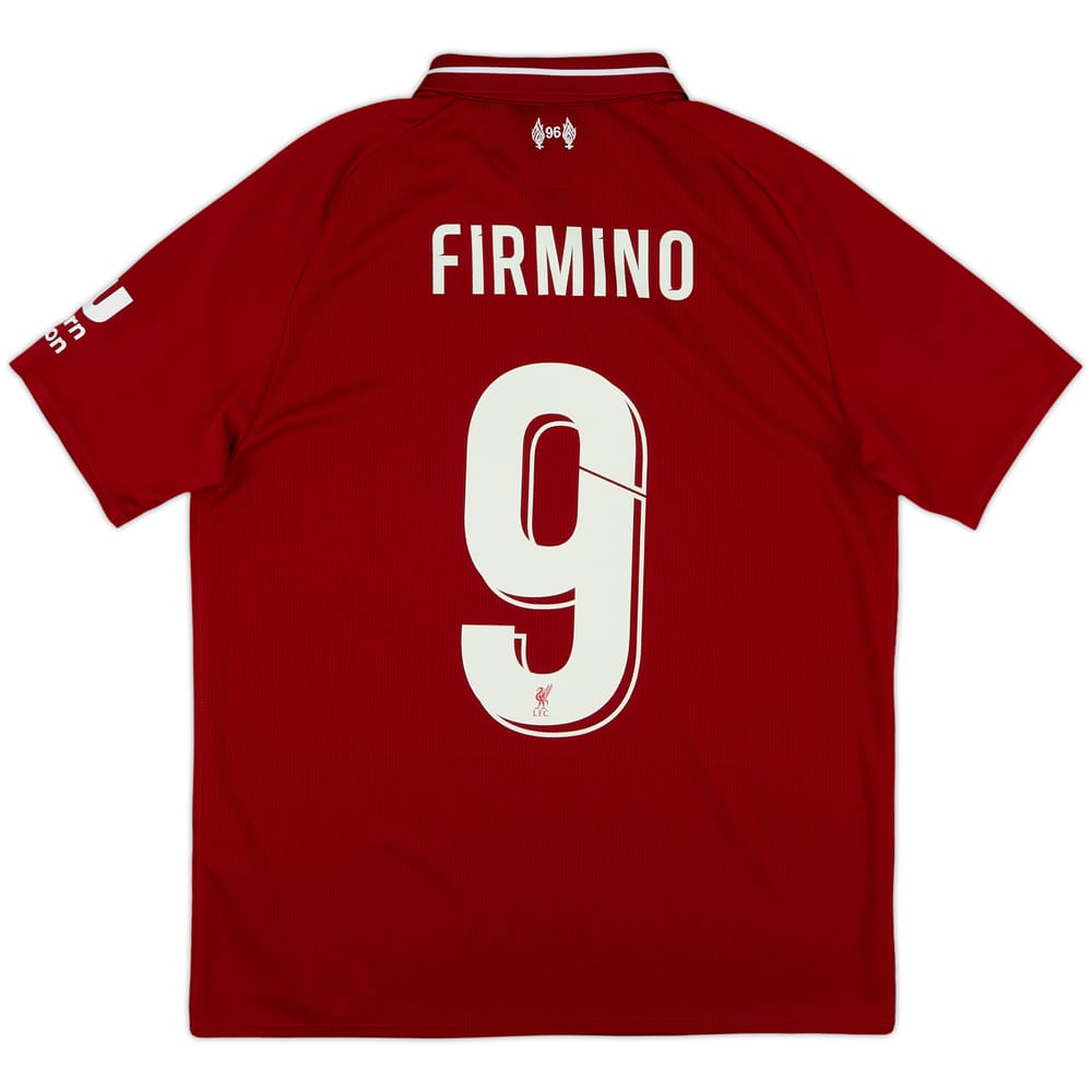 2018-19 Liverpool Home Shirt Firmino #9 - 6/10 - (S)