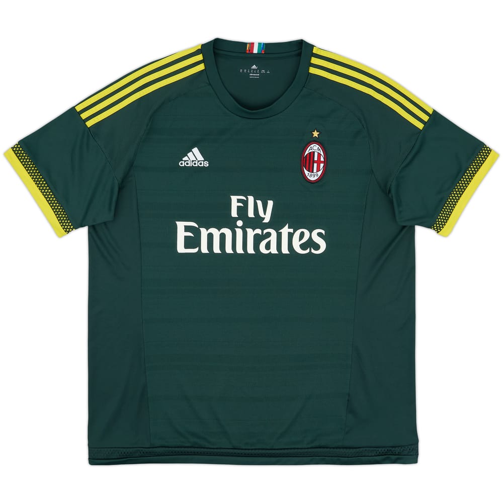 2015-16 AC Milan Third Shirt - 8/10 - (XL)