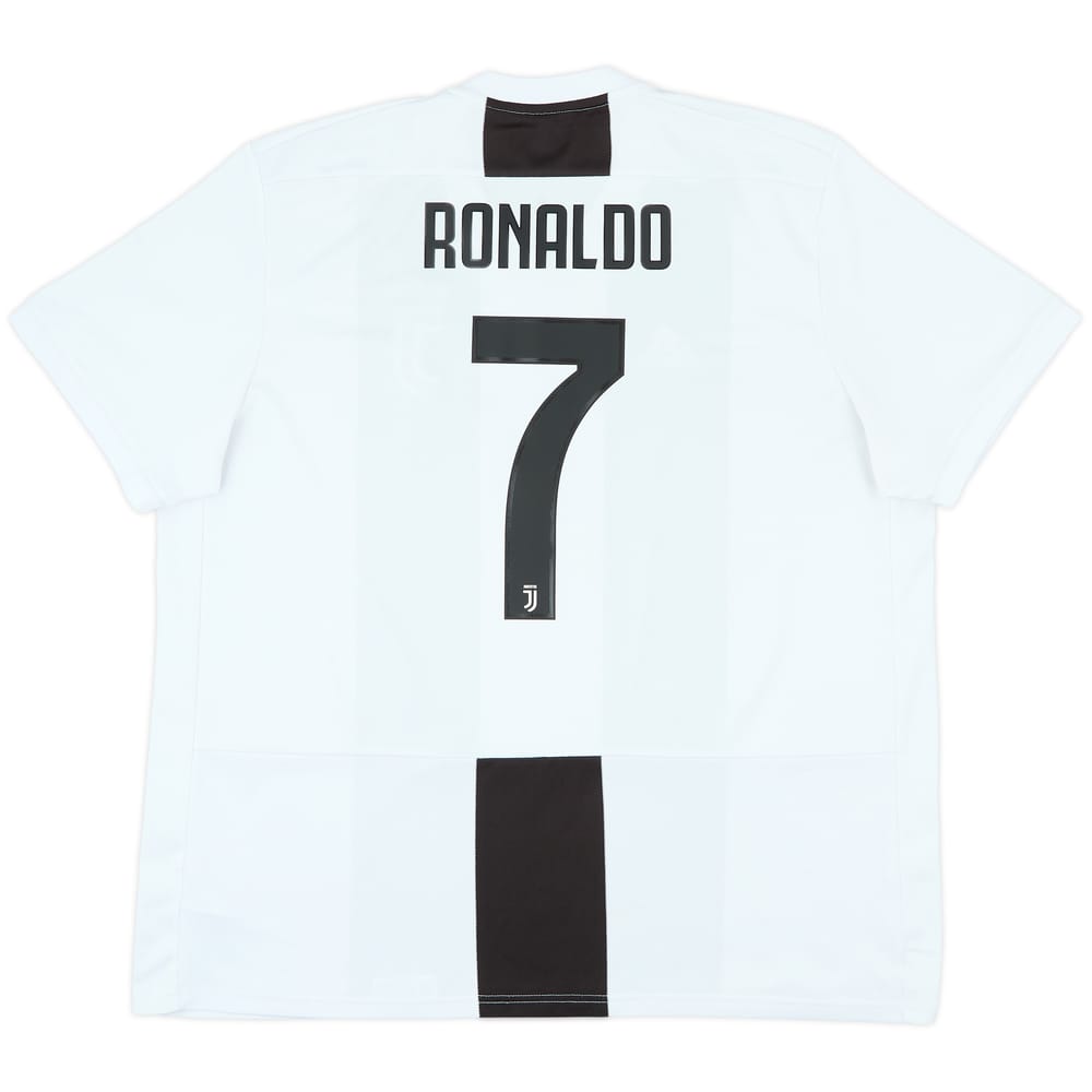 2018-19 Juventus Home Shirt Ronaldo #7 - 8/10 - (XXL)