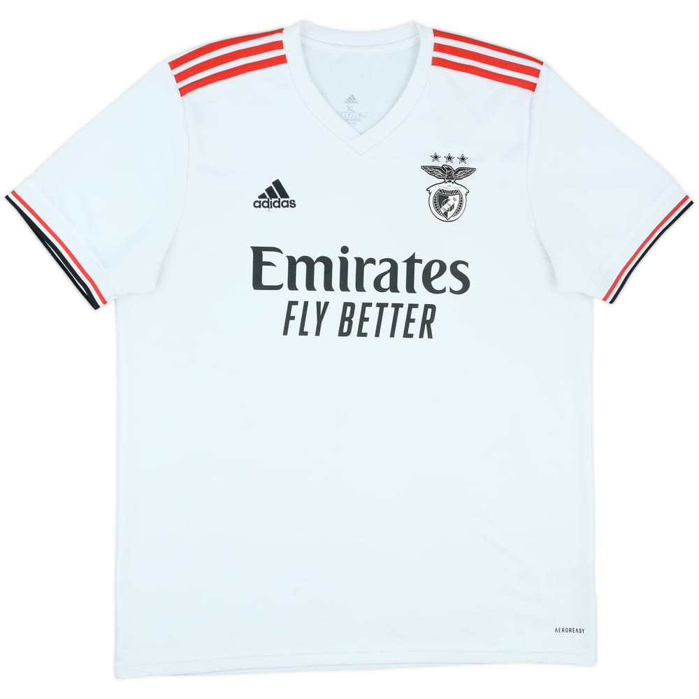 2021-22 Benfica Away Shirt - 6/10 - (XL)