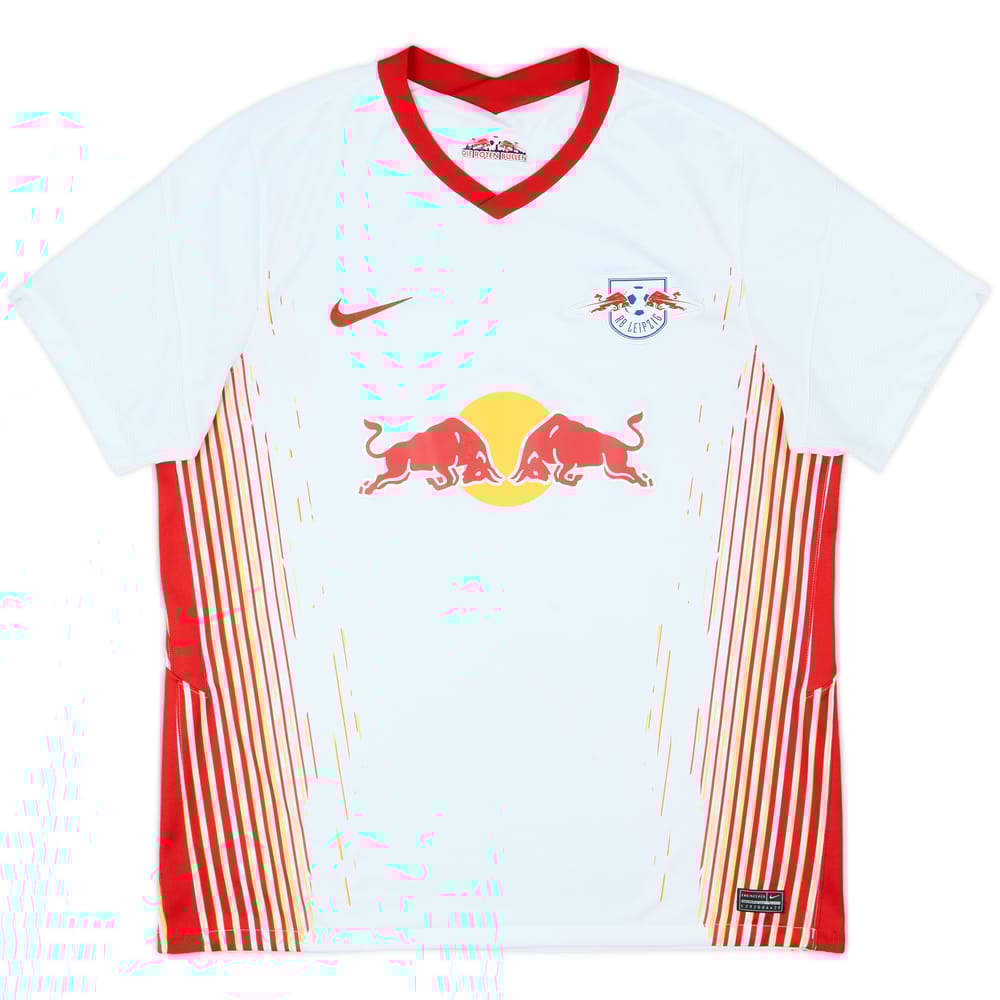 2020-21 RB Leipzig Home Shirt - 7/10 - (XL)