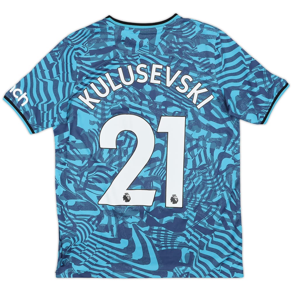 2022-23 Tottenham Third Shirt Kulusevski #21 - 7/10 - (XL.Boys)