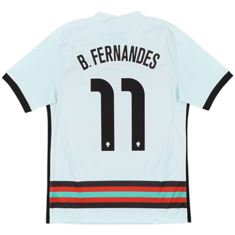 2020-22 Portugal Away Shirt B.Fernandes #11 - 8/10 - (M)