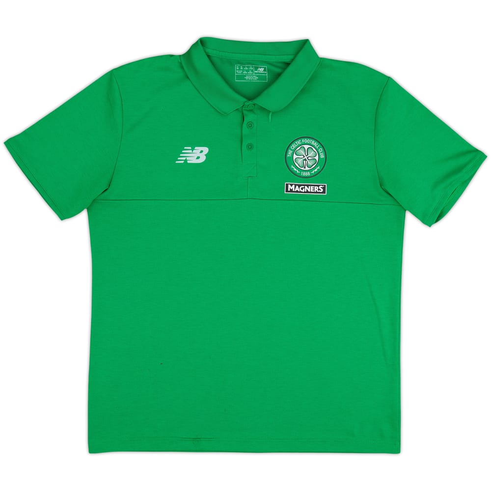 2015-16 Celtic New Balance Polo Shirt - 6/10 - (XL)