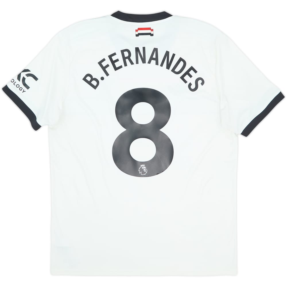2024-25 Manchester United Third Shirt B.Fernandes #8 - 6/10 - (L)