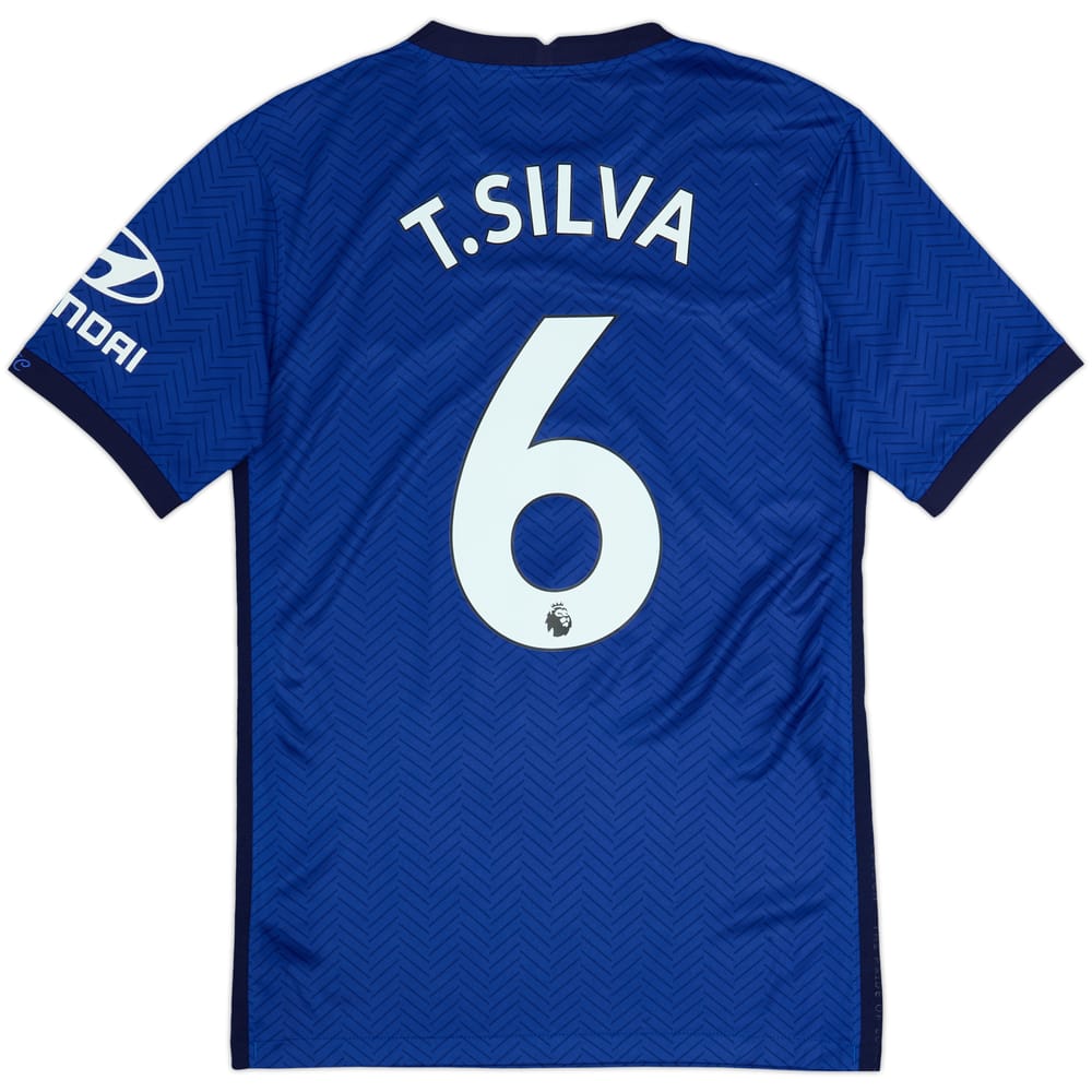 2020-21 Chelsea Home Shirt T.Silva #6 - 6/10 - (XS)