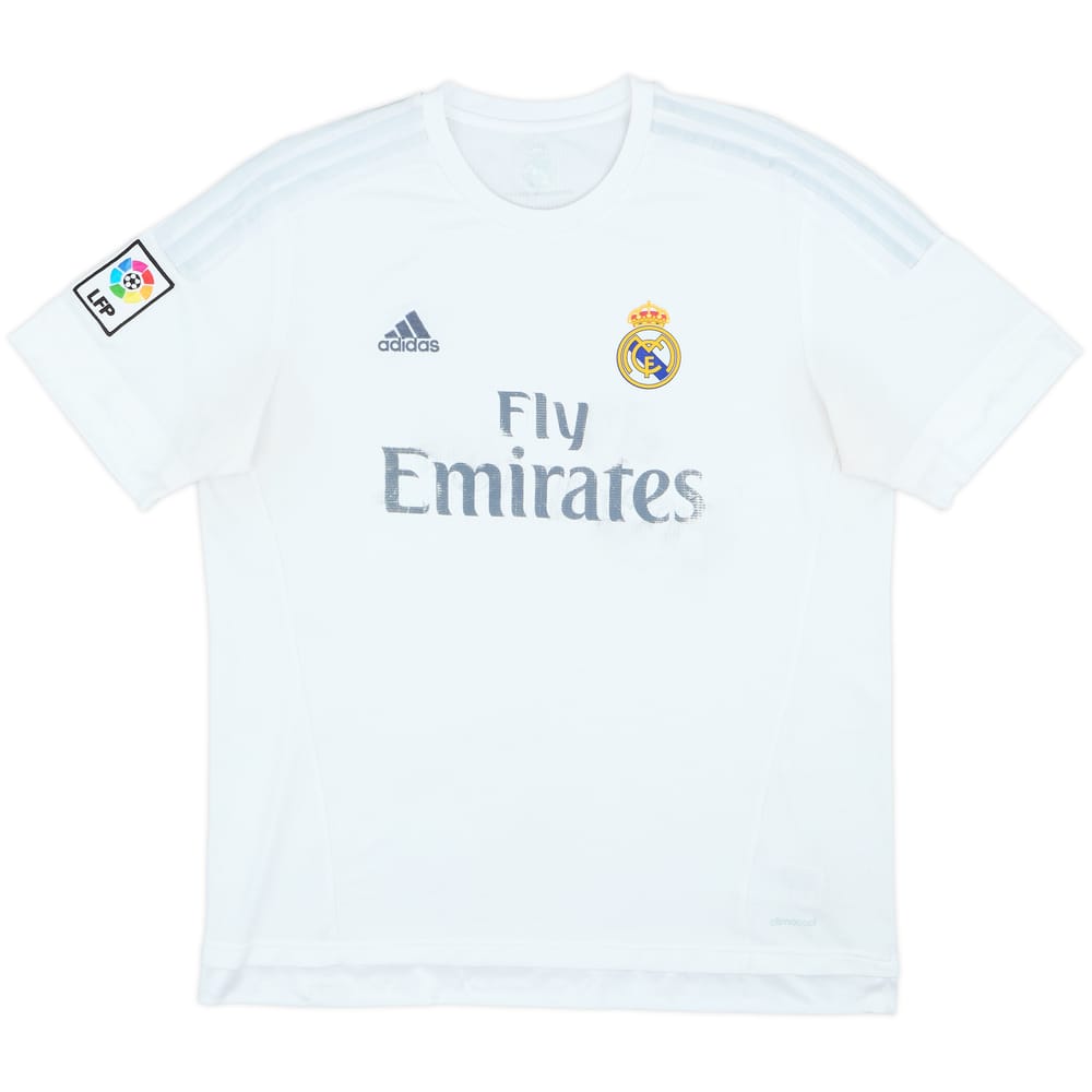 2015-16 Real Madrid Home Shirt - 5/10 - (XL)