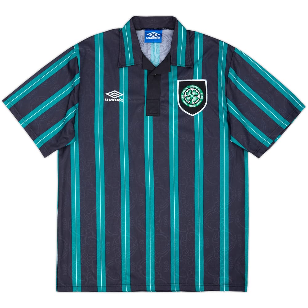 1992-93 Celtic Away Shirt - 9/10 - (L)