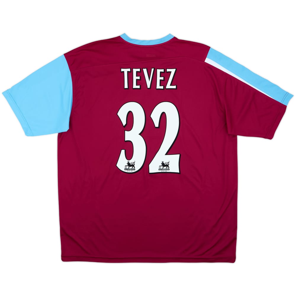2005-07 West Ham Home Shirt Tevez #32 - 8/10 - (XL)