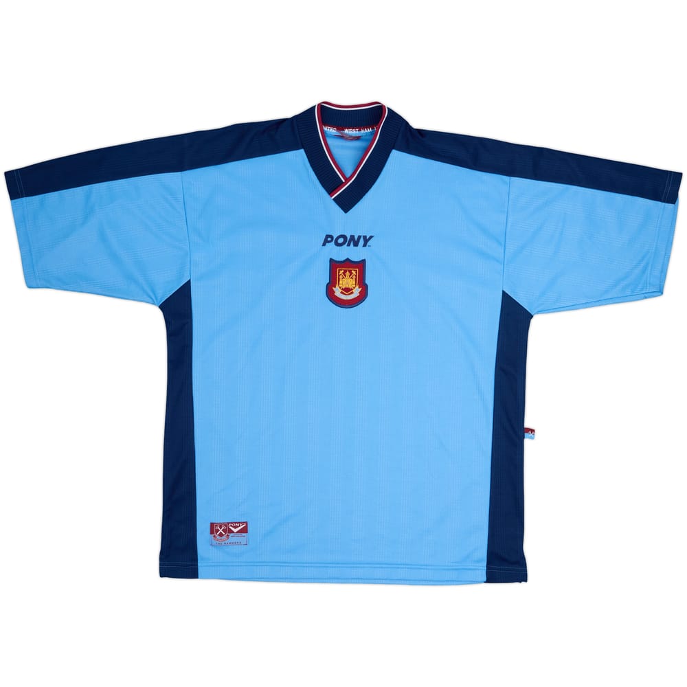 Camiseta de visitante del West Ham 1997-98 - 8/10 - (XXL)