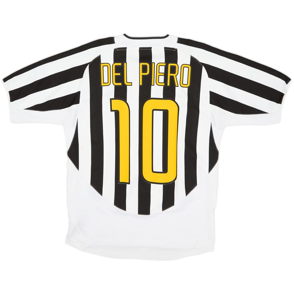 2003-04 Juventus Home Shirt Del Piero #10 - 6/10 - (L)