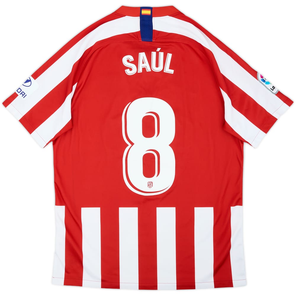 Camiseta de local del Atletico Madrid 2019-20 Saul #7 - 9/10 - (M)