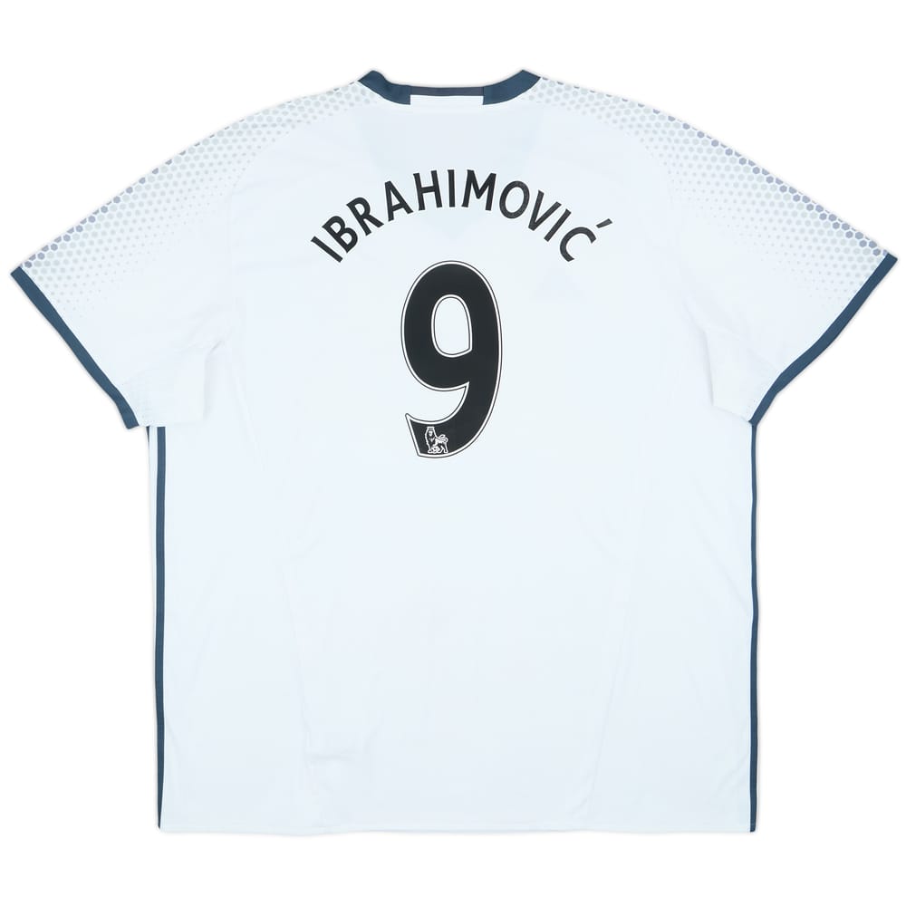 2016-17 Manchester United Third Shirt Ibrahimovic #9 - 8/10 - (4XL)