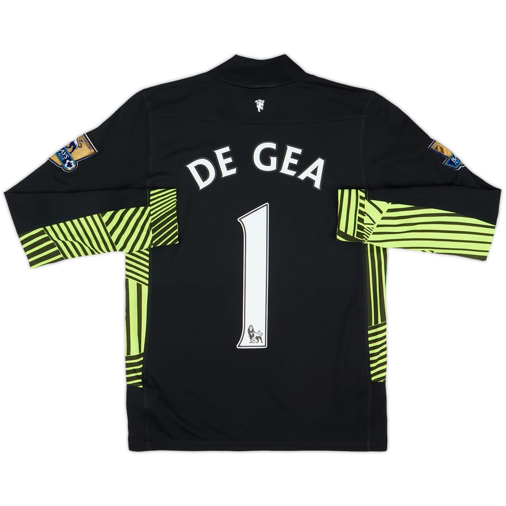 2011-12 Manchester United GK Shirt De Gea #1 - 8/10 - (11-12 Years)