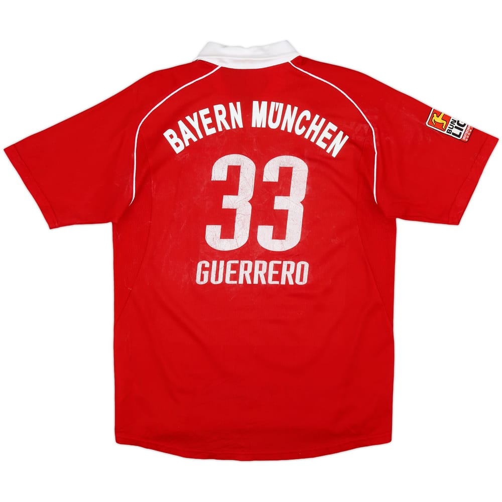 2005-06 Bayern Munich Home Shirt Guerrero #33 - 6/10 - (15-16 Years)