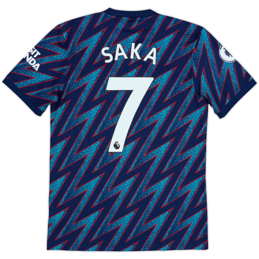 2021-22 Arsenal Third Shirt Saka #7 - 9/10 - (S)