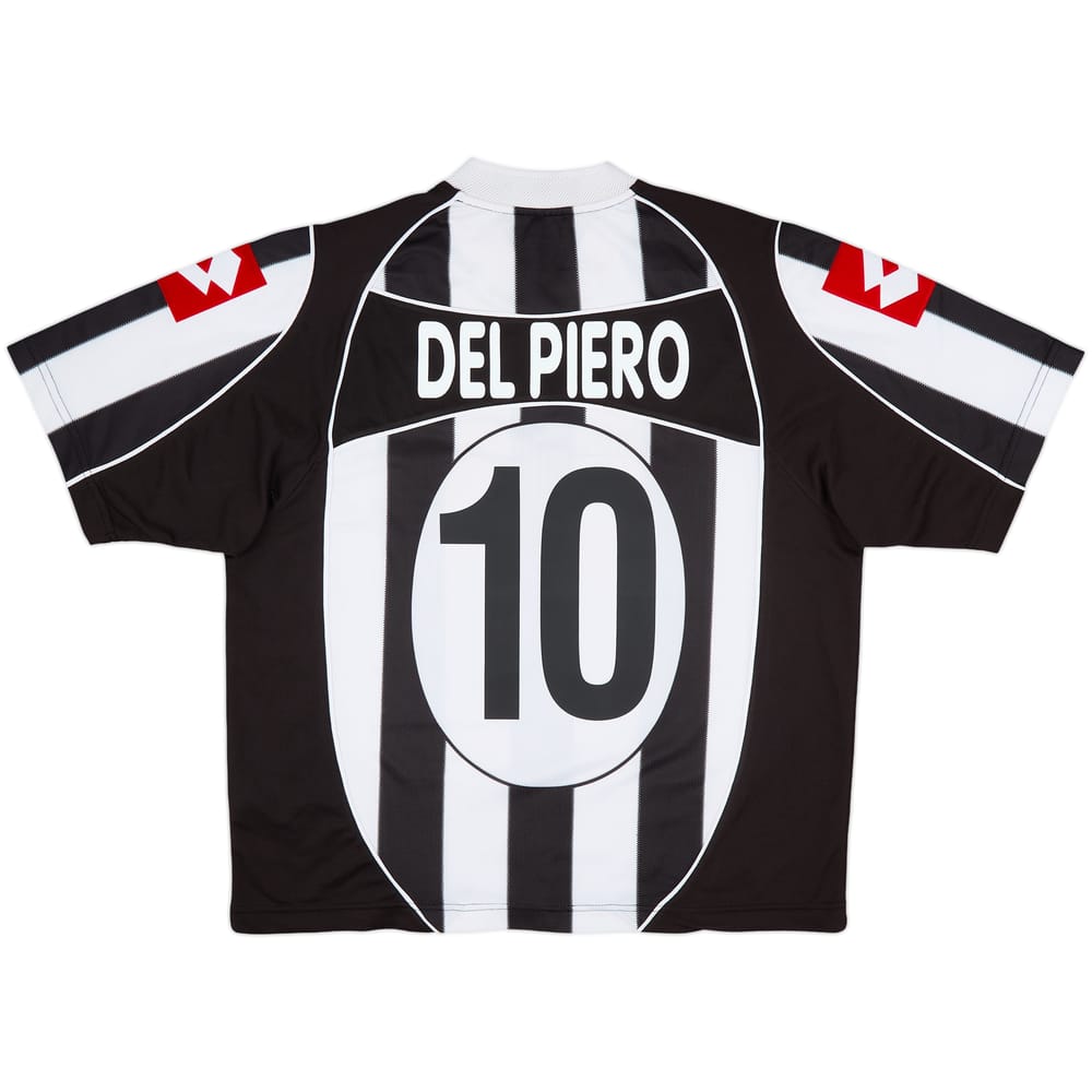 2002-03 Juventus Home Shirt Del Piero #10 - 8/10 - (XXL)