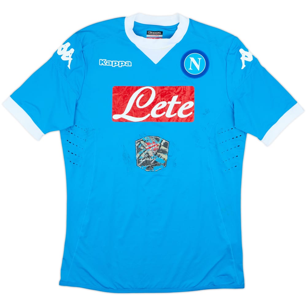 2015-16 Napoli Home Shirt - 5/10 - (3XL)