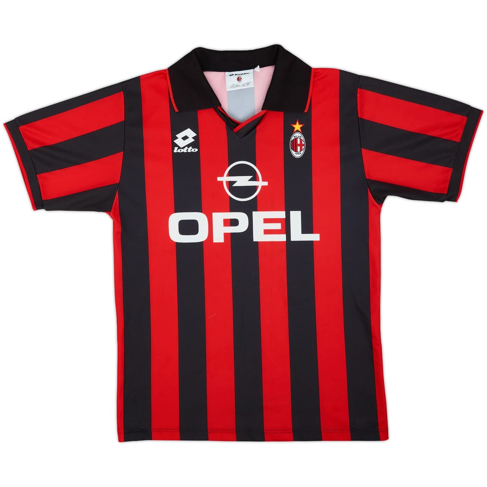 1995-96 AC Milan Home Shirt - 8/10 - (M)