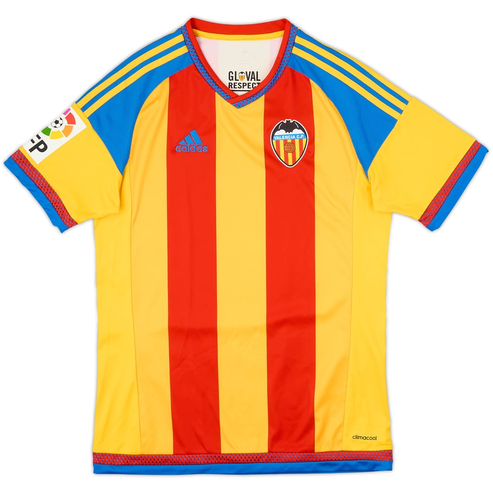 2015-16 Valencia Camiseta Visitante - 9/10 - (S)