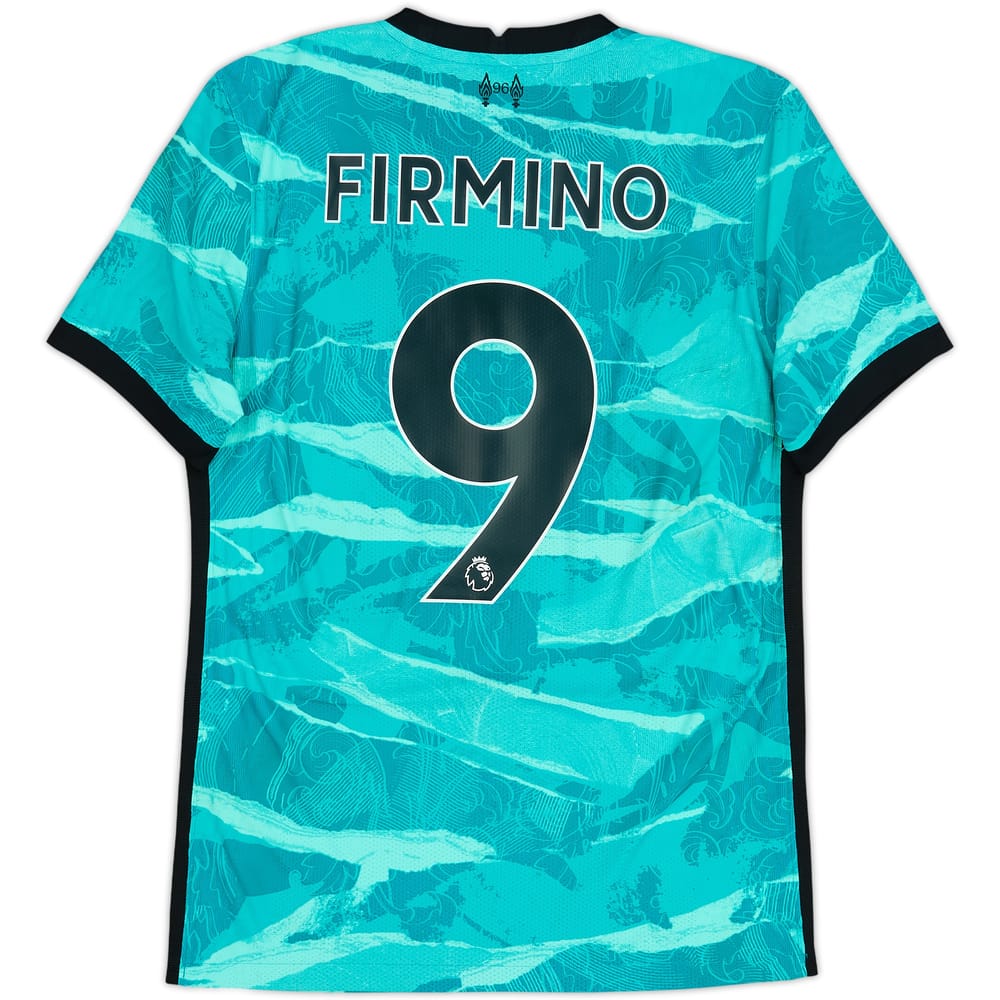 2020-21 Liverpool Authentic Away Shirt Firmino #9 - 9/10 - (S)