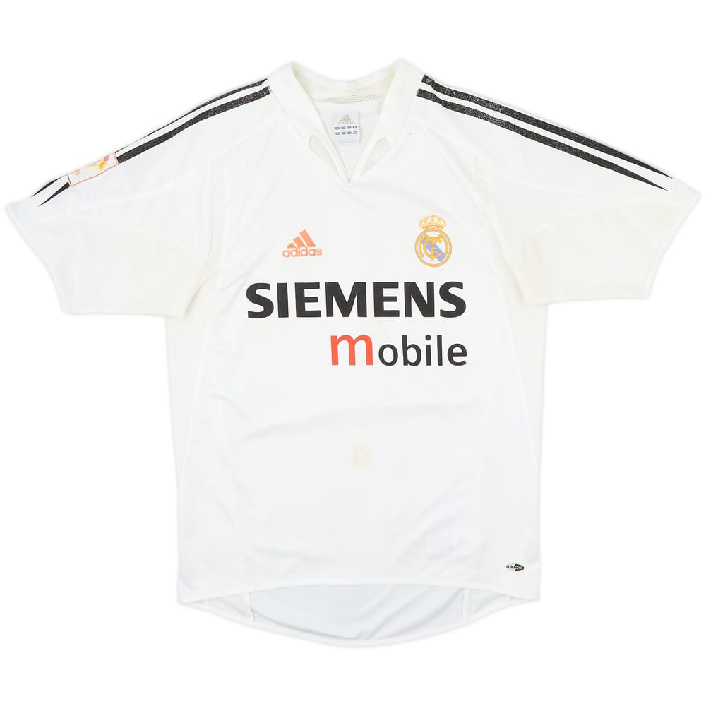 2004-05 Real Madrid Home Shirt - 4/10 - (S)
