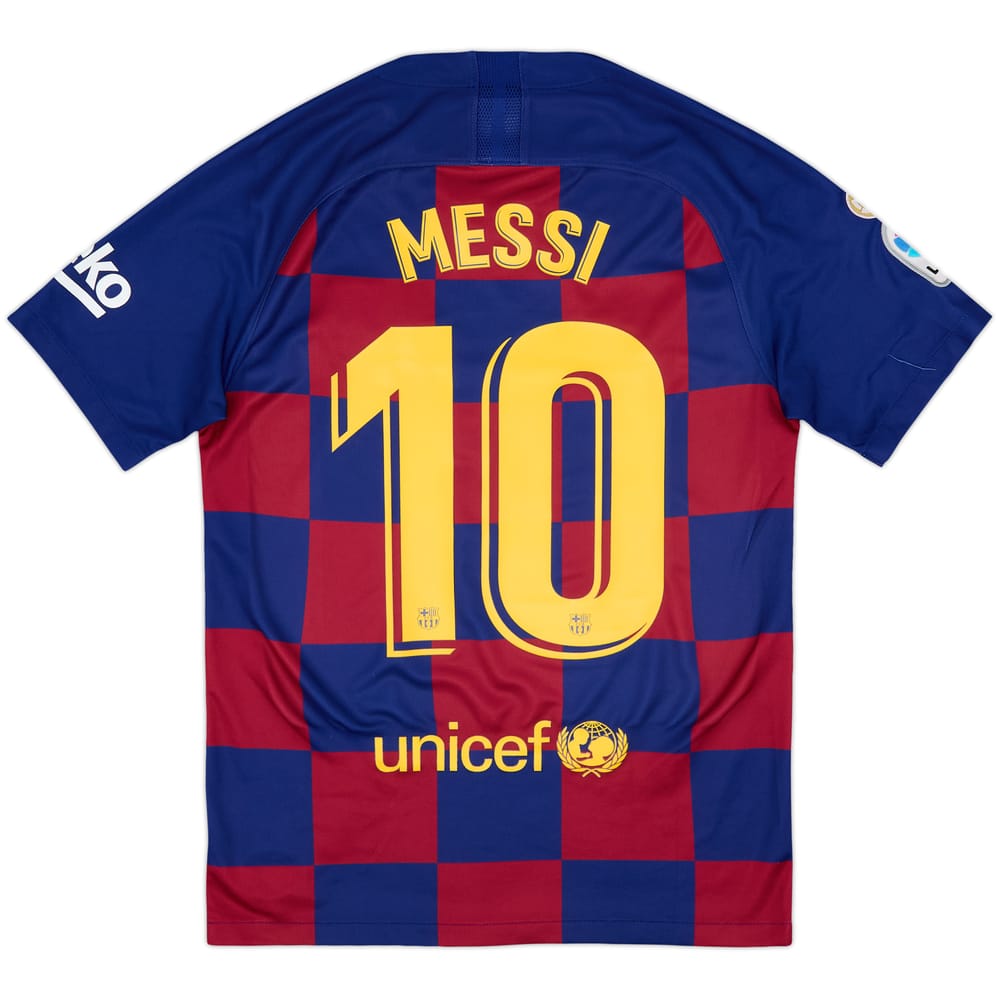 2019-20 Barcelona Home Shirt Messi #10 - 7/10 - (S)