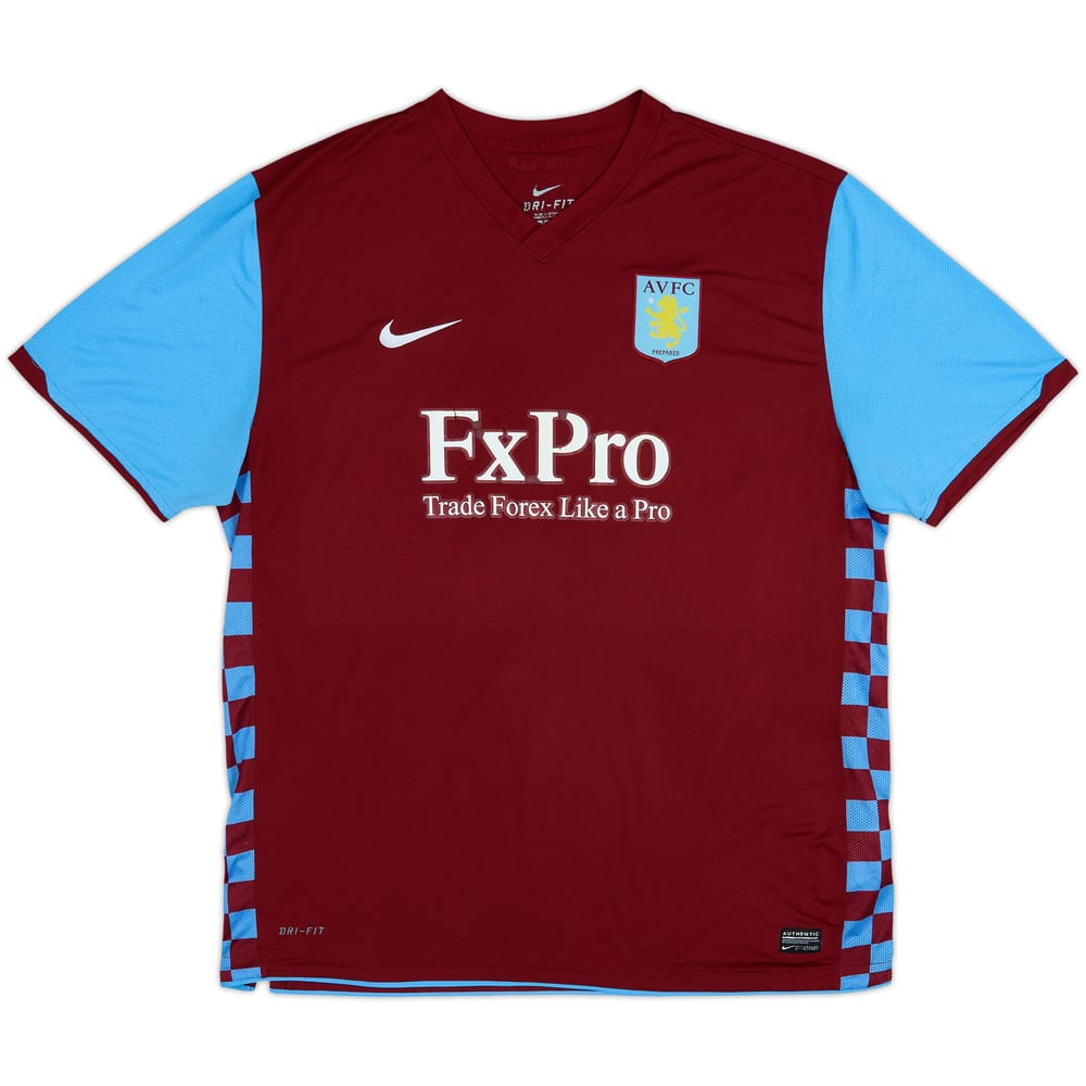 2010-11 Aston Villa Home Shirt - 5/10 - (XXL)