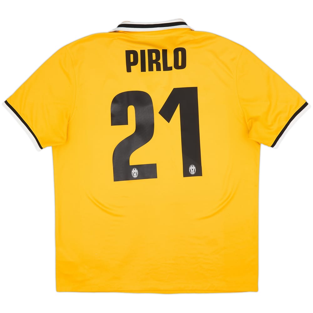 2013-14 Juventus Away Shirt Pirlo #21 - 5/10 - (L)