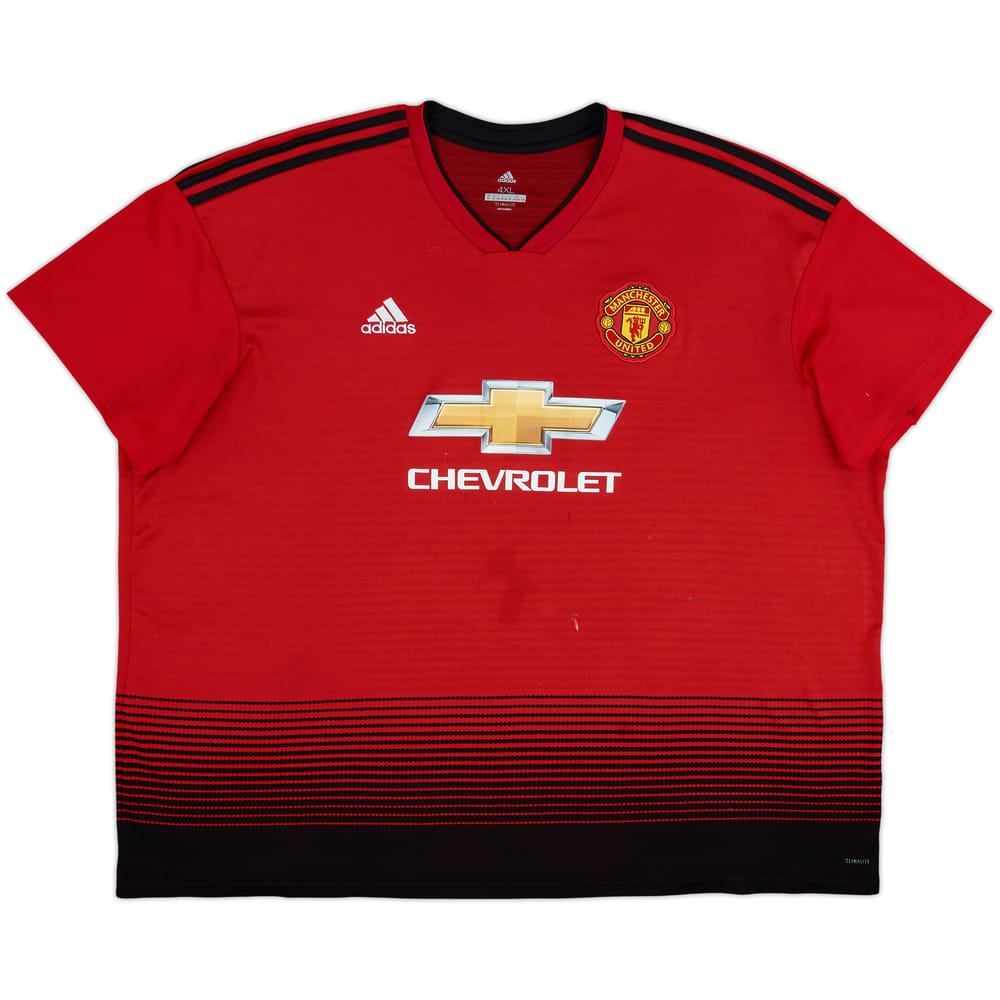 2018-19 Manchester United Home Shirt - 7/10 - (4XL)