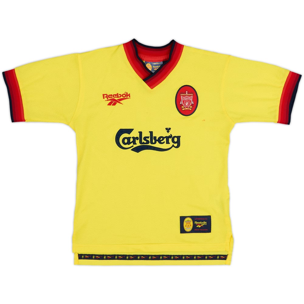 1997-99 Liverpool Camiseta de Visitante - 9/10 - (M.Boys)