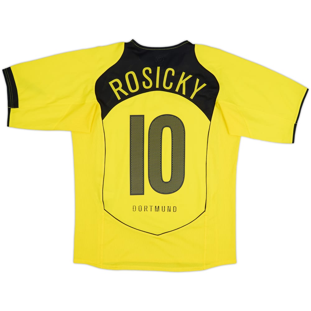 2004-05 Borussia Dortmund Home Shirt Rosicky #10 - 10/10 - (M)