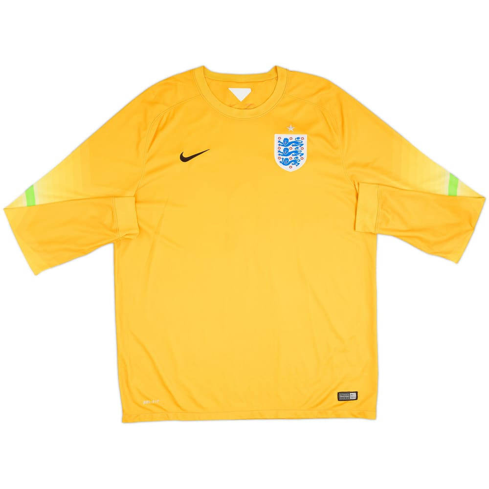 2014-15 England GK Shirt #1 - 5/10 - (XL)