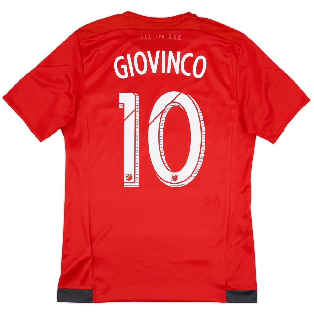 2015-16 Toronto Authentic Home Shirt Giovinco #10 - 5/10 - (L)