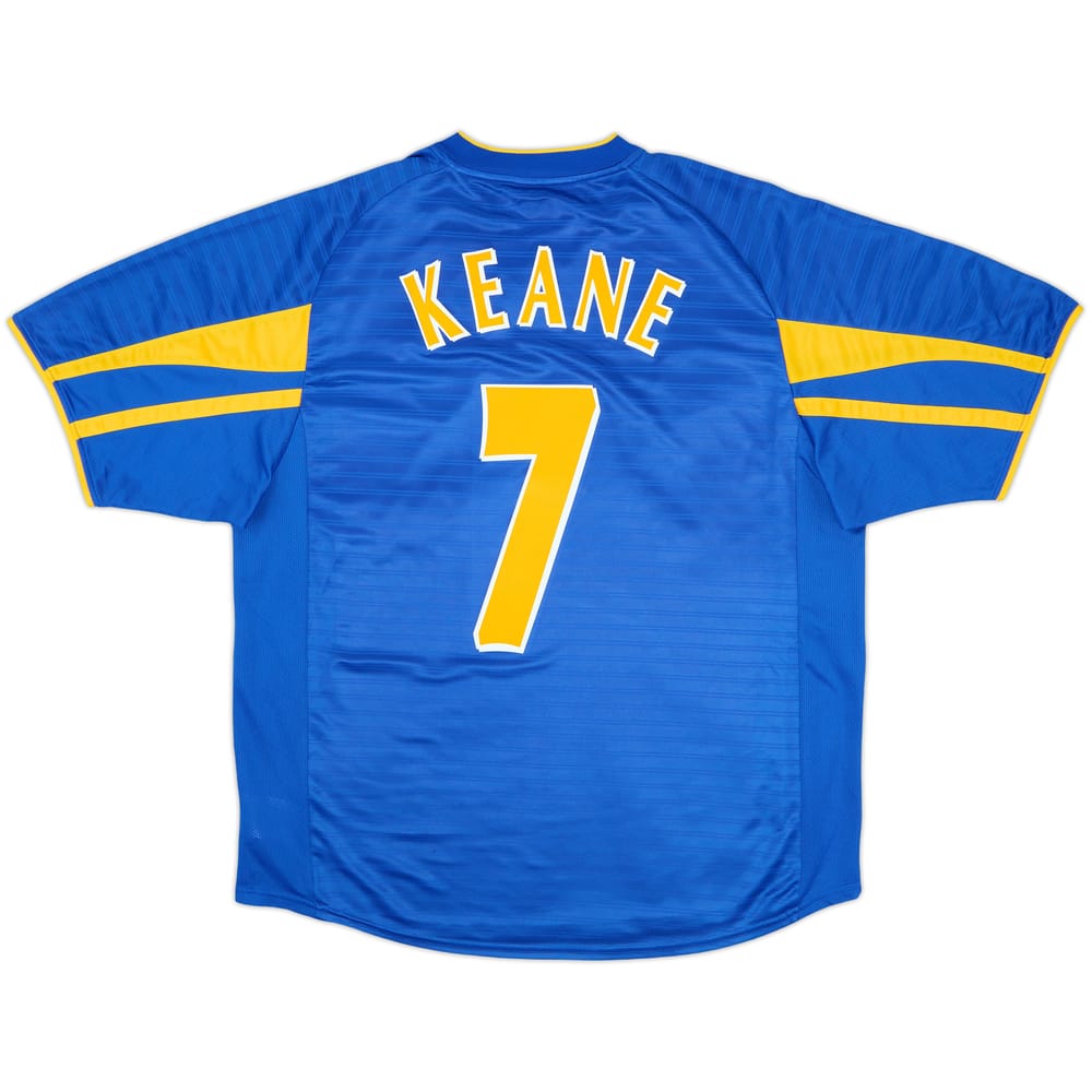 2001-03 Leeds United Away Shirt Keane #7 - 9/10 - (L)