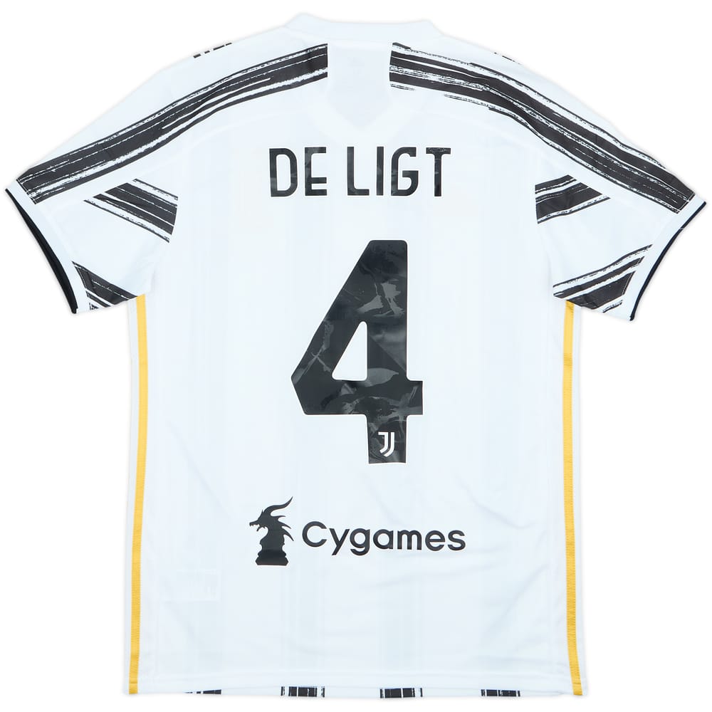 2020-21 Juventus Home Shirt De Ligt #4 (M)