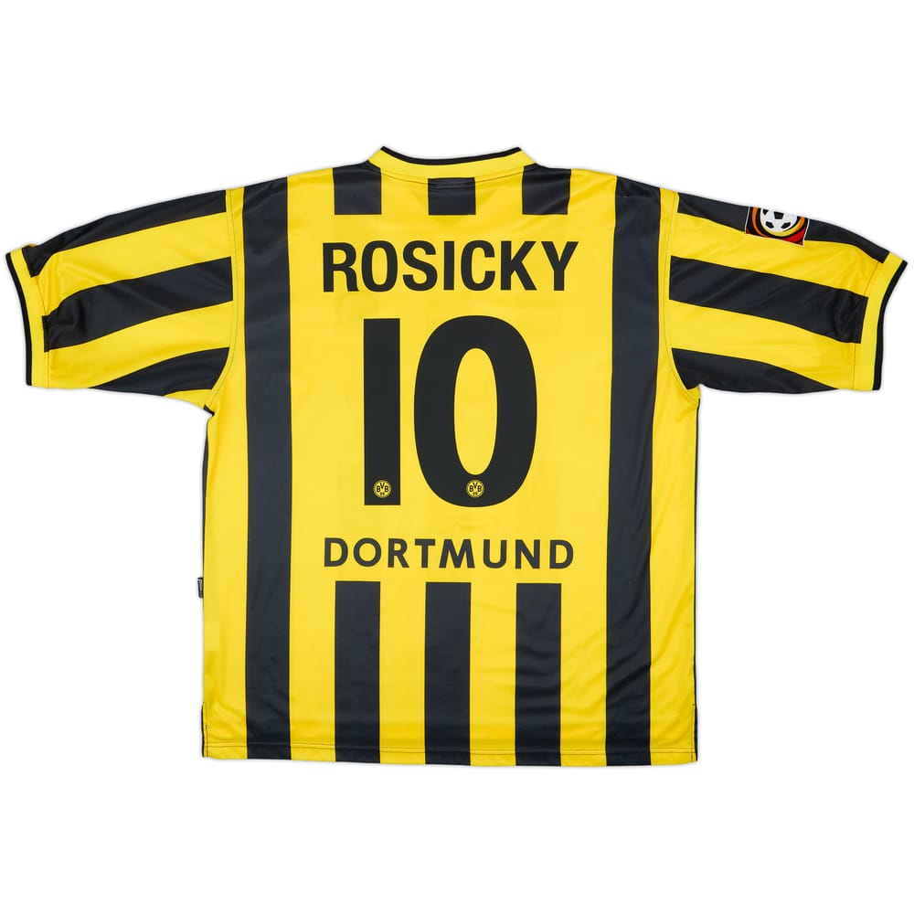 2000-02 Borussia Dortmund Camiseta de local Rosicky #10 - 8/10 - (XXL)
