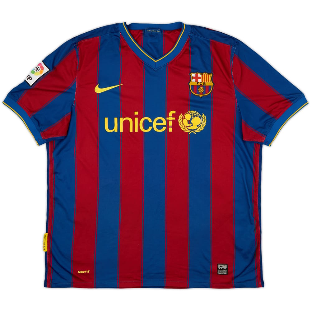 2009-10 Barcelona Home Shirt - 5/10 - (L)