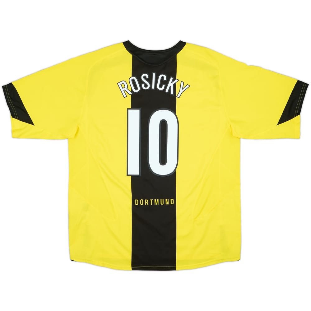 2005-06 Borussia Dortmund Home Shirt Rosicky #10 - 8/10 - (XL)