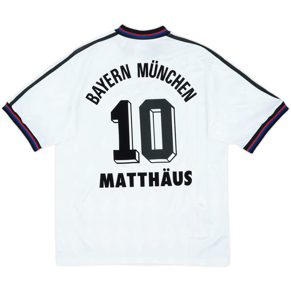 Camiseta de visitante del Bayern Munich 1996-98 Klinsmann #18 - 6/10 - (XL.Juvenil)