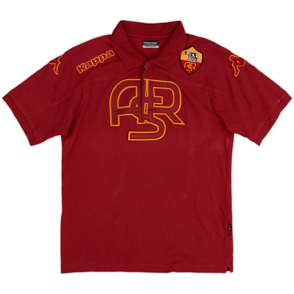 2010-11 Roma Kappa Polo Shirt - 8/10 - (M)