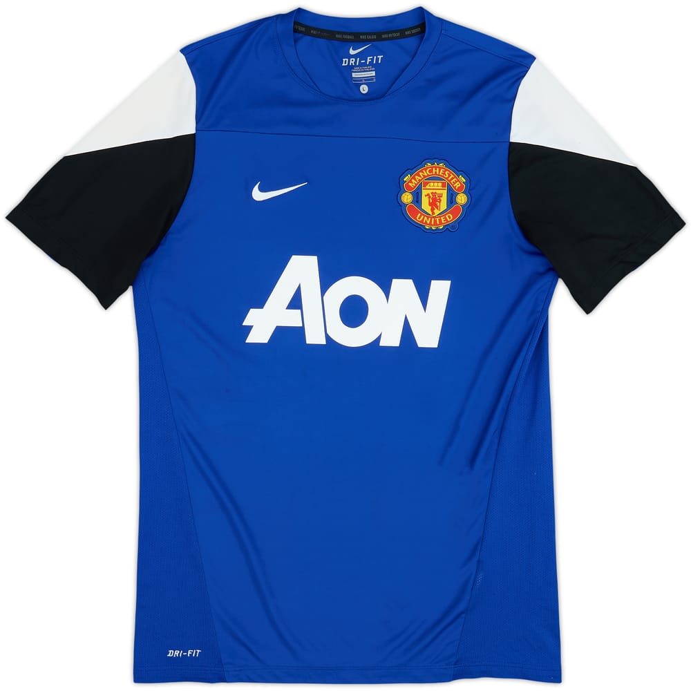 2013-14 Manchester United Nike Training Shirt - 7/10 - (L)