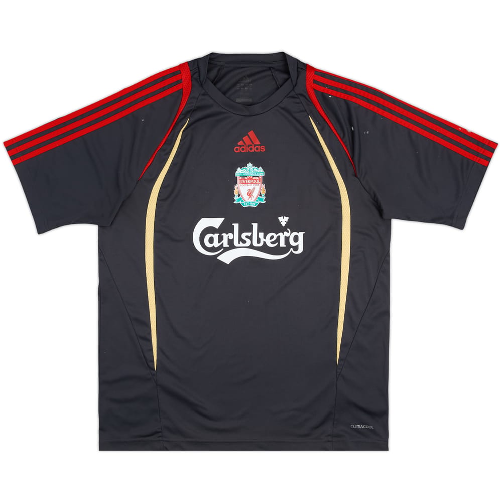 2009-10 Liverpool adidas Training Shirt - 6/10 - (L/XL)