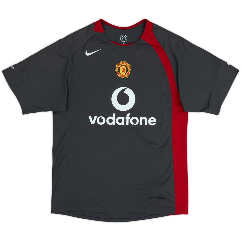 2004-05 Manchester United Nike Training Shirt - 9/10 - (M)