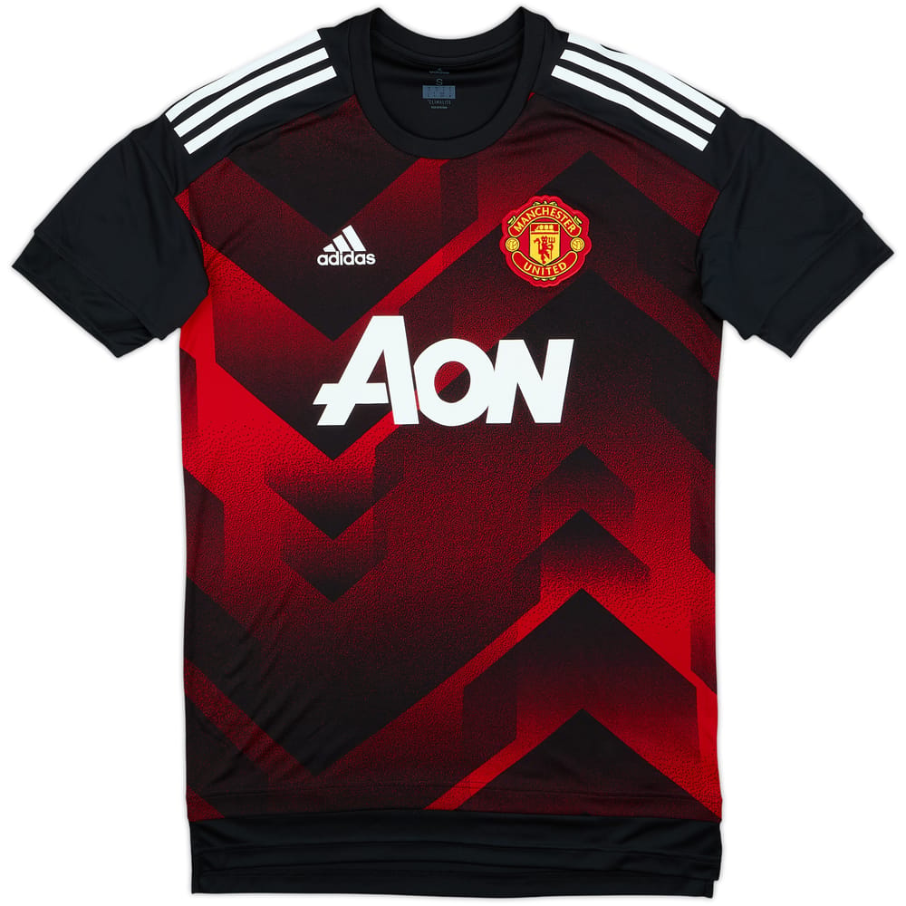 2017-18 Manchester United adidas Training Shirt - 10/10 - (S)