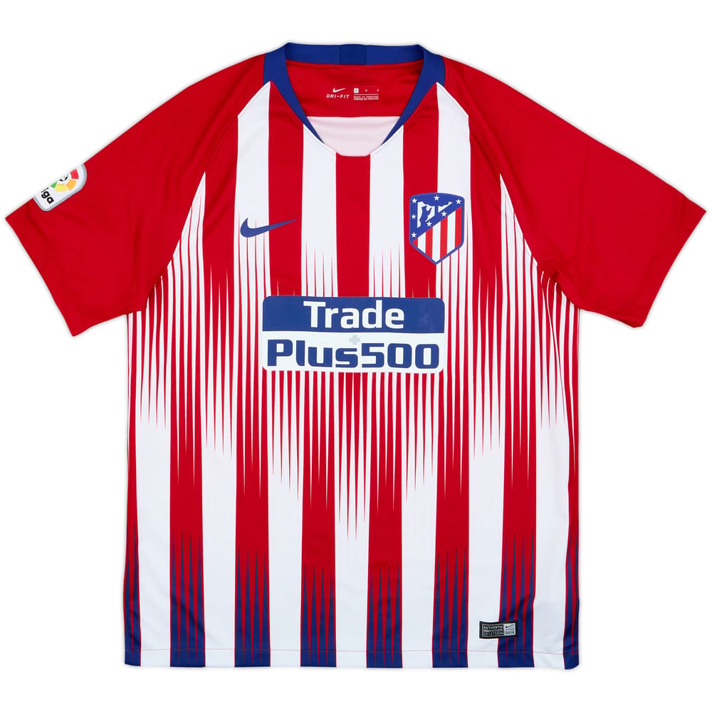 2018-19 Atletico Madrid Camiseta Local - 7/10 - (L)