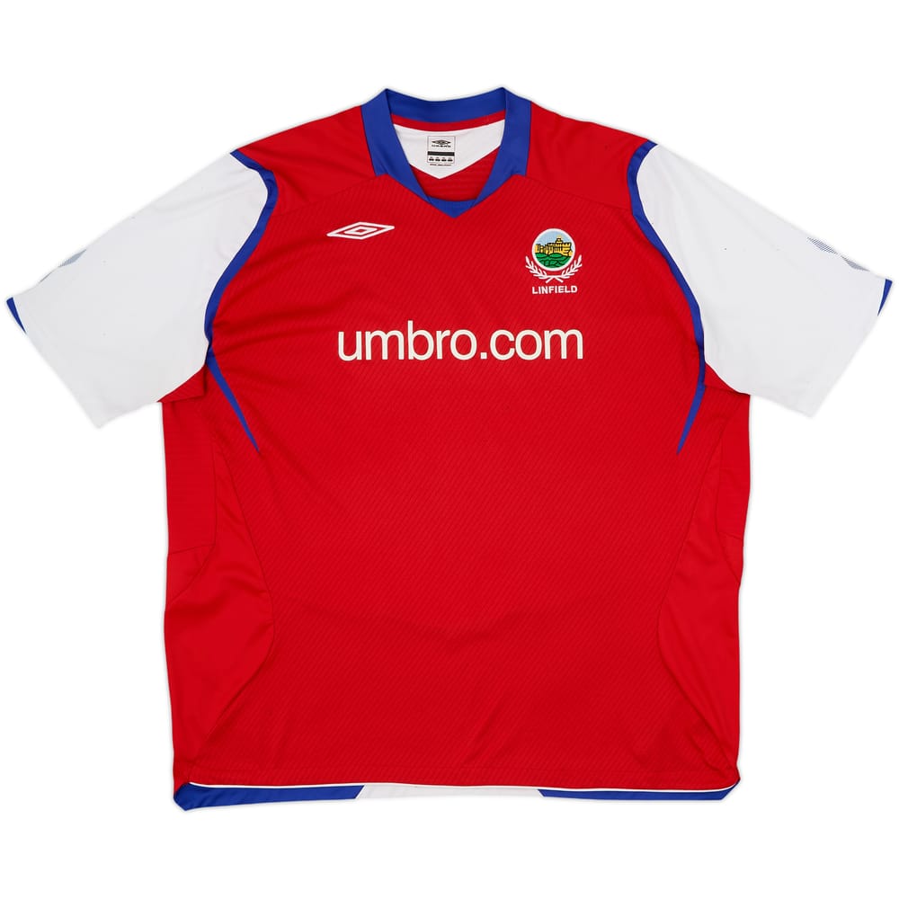 2008-09 Linfield Away Shirt - 5/10 - (3XL)
